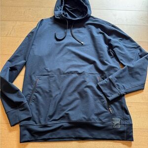 Saxx Blue Pullover Hoodie Sweatshirt